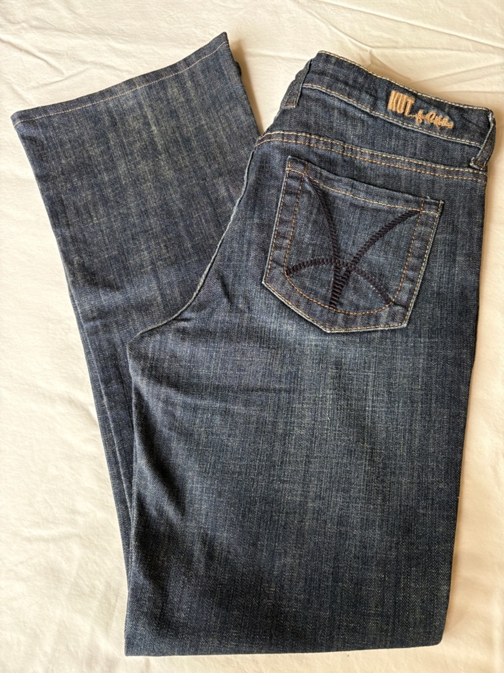 Kut from the Kloth Women’s Dark Blue Bootcut Jeans